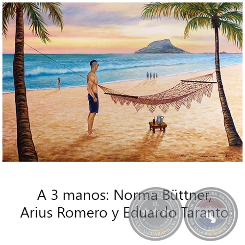 Sin ttulo - A 3 manos: Norma Bttner, Arius Romero y Eduardo Taranto